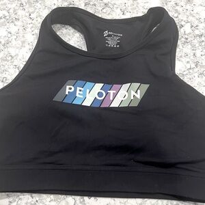 Peloton black sports bra - like new - workout comfort fit